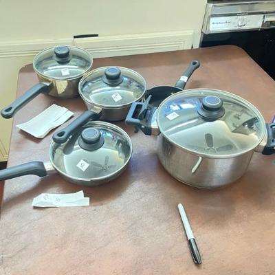 New cookware, lots of it