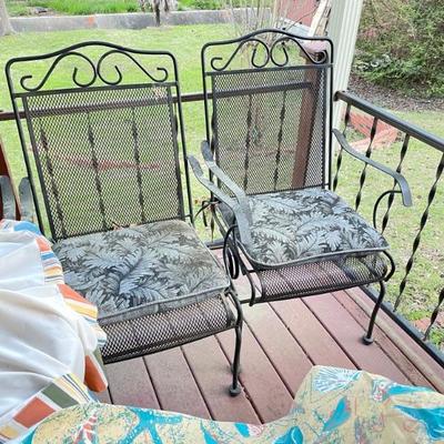 6 chairs with table