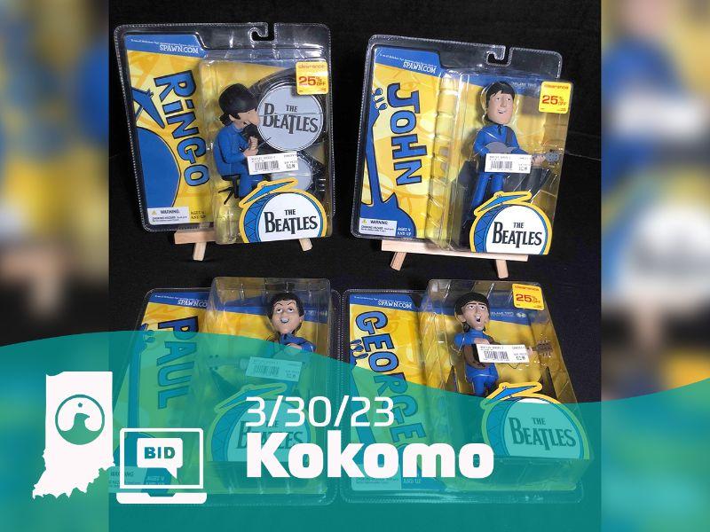 Diehard Collectors Estate Up For Auction In Kokomo, Indiana With Sports