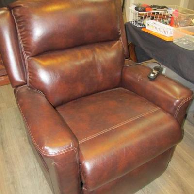 really nice leather lift chair