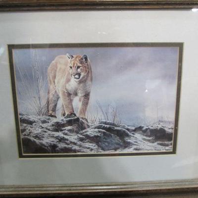 ARTIST - CHARLES FRACE'  SIGNED PRINT