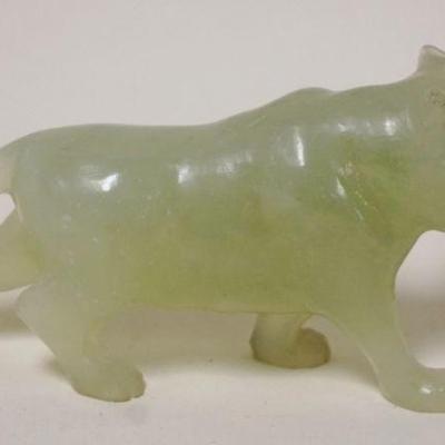 1235	JADE CARVED LION, APPROXIMATELY 2 1/4 IN HIGH
