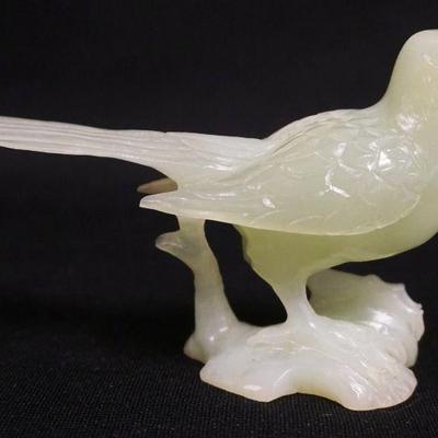 1177	CARVED ASIAN JADE BIRD	CARVED ASIAN JADE BIRD, APPROXIMATELY 3 1/2 IN HIGH

