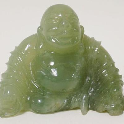 1227	JADE CARVED BUDDHA	JADE CARVED BUDDHA, APPROXIMATELY 4 IN HIGH
