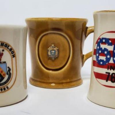 Assorted Navy Mugs