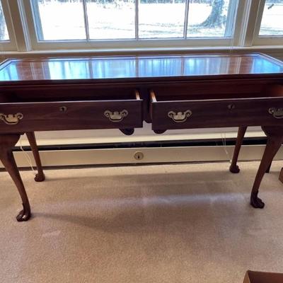Statton sofa/console table $325