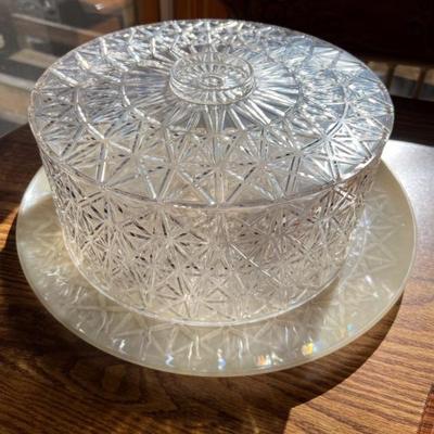 Cake plate $32