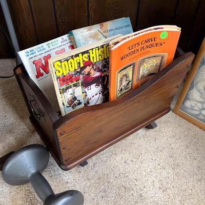 Cradle magazine holder $20