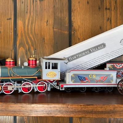 Confederate train controller, tracks & accessories $160