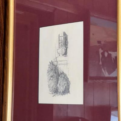 Pencil art by Paul Pulley 1989 $28