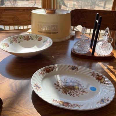 Bowl & plate $8-$18