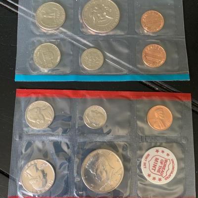 1972 United States US Mint Uncirculated Coin Set  