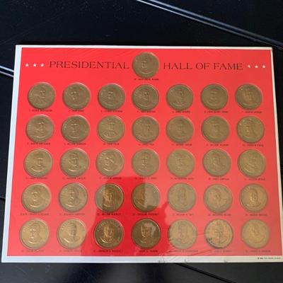 Vintage President Coins Tokens Presidential Lot of 36 Washington-Nixon