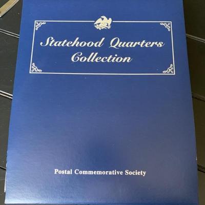 Postal Commemorative Society Statehood Quarters Collection Vol 1 and Vol 2