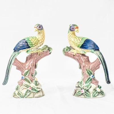 24 PORCELAIN BIRDS BY ANDREA SADEK