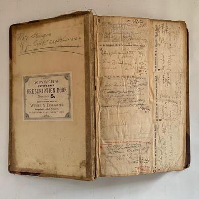 Scrapbook of early prescriptions