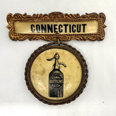 Rare antique convention button