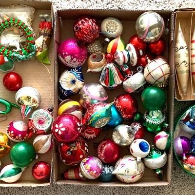 Vtg. Christmas ornaments 