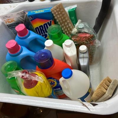 Lots of Cleaning Supplies..