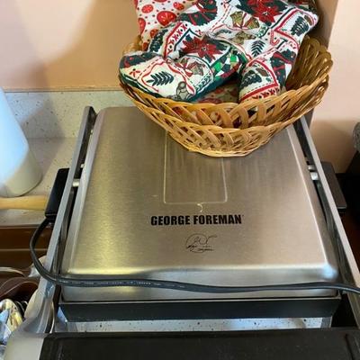 George Foreman Stainless Grill