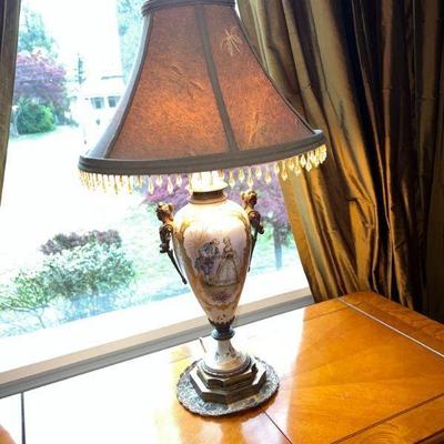 SEVRES LAMP, STUNNING!