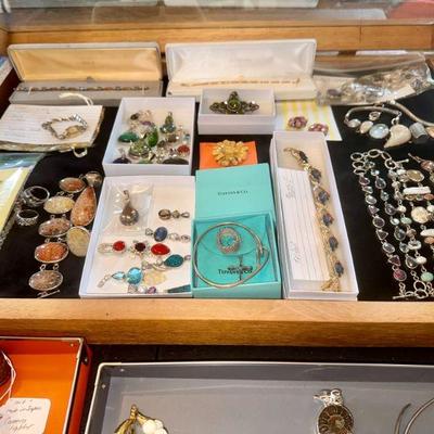 Tiffany, Starborn, Weiss, Trifari, many more vintage signed costume and fashion pieces!