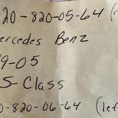 Fitment information for Mercedes S Class tail lights
