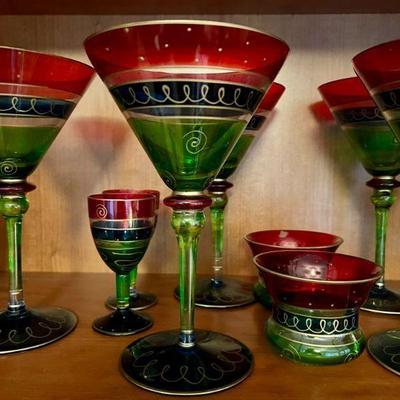 Beautiful vintage glassware