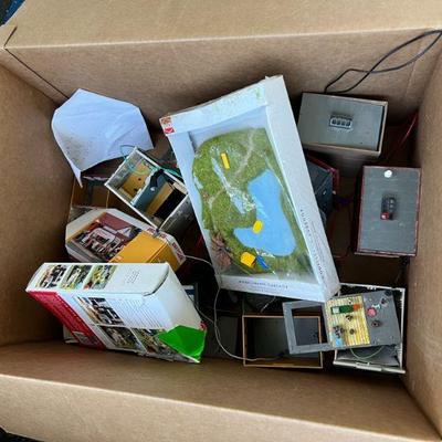 Grab Bag/Box of Model Train Scenery $2-5/each or $15 for box