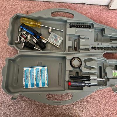 Inside view of Car Shaped Toolbox