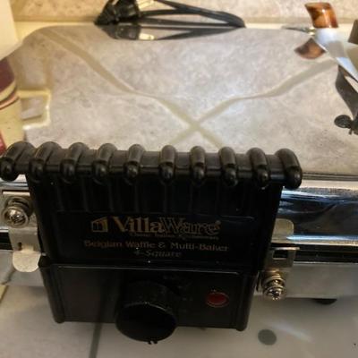 Villa Ware Waffle Iron
$39