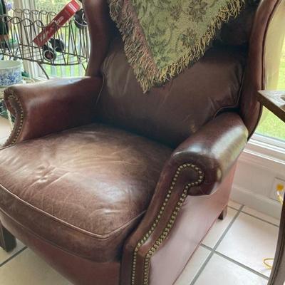 Bradington - Young Coffee Leather Recliner $750 (two available)