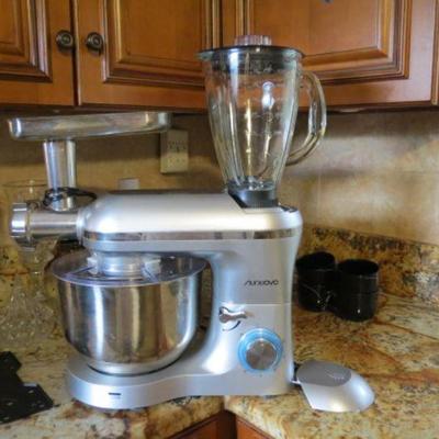 Blender, Mixer and Meat Grinder All In One