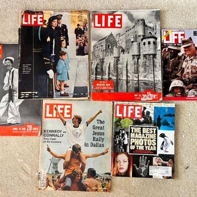Vintage Life Magazines.