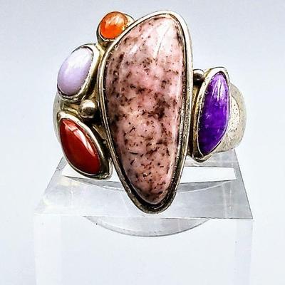 Multi Stone Vintage Ring