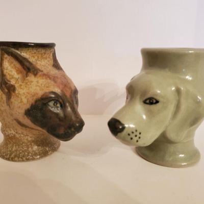 Dog And Cat Ceramic Mugs