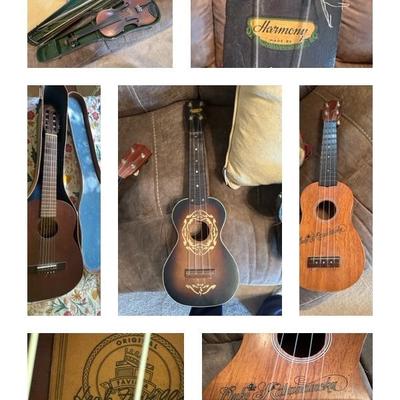 ukulele's vintage guitar ;