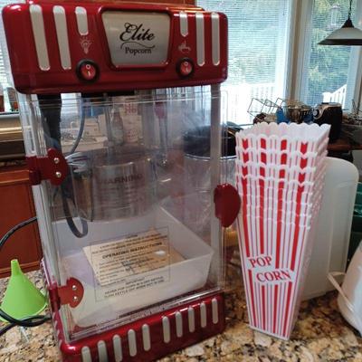 Fun working popcorn machine