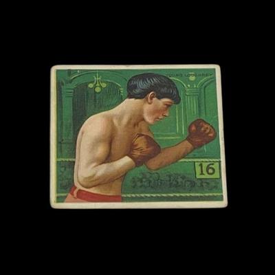 1910 Antique Boxing Card Young Loughrey