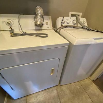 Kenmore Dryer and GE Washer