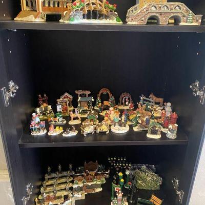 Miniature Figurines for Holiday Villages