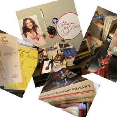 Miss Texas and Miss America Pageant Memorabilia