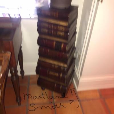 Maitland-Smith faux book stand