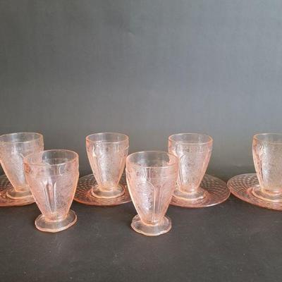 jeanette pink depression glass