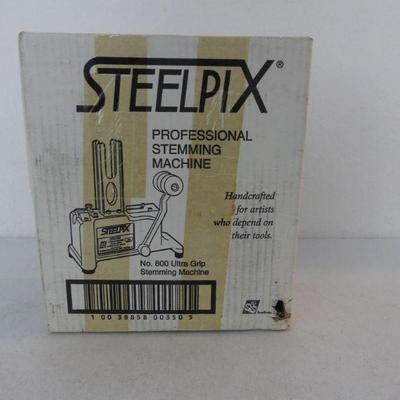 Steelpix Professional Stemming Machine No. 800 - New in Box (Still Sealed)