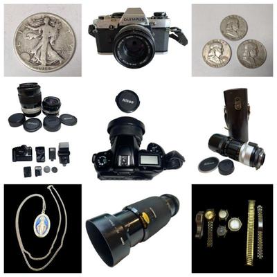 Coins, Cameras, Lenses, Tools & MORE!