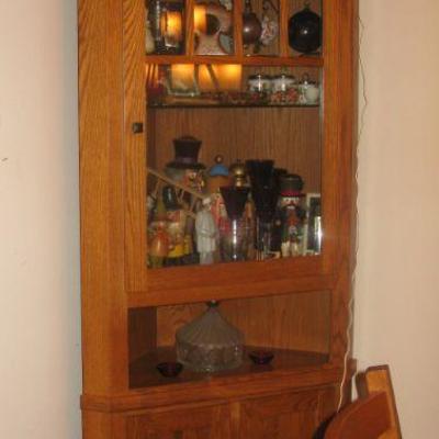 BUY IT NOW $ 165.00 (THERE ARE 2)  Amish made corner cabinet