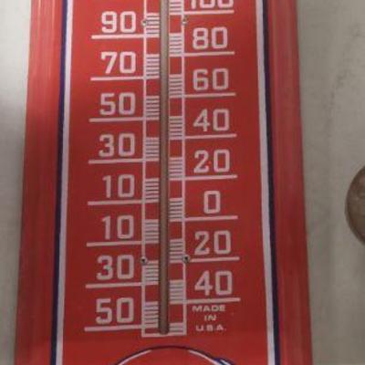 Vintage Pepsi Thermometer 