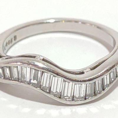 Oscar Heyman Diamond Platinum Ring