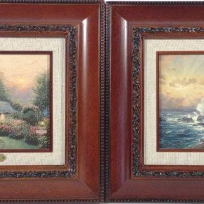 Mancini Oil on Canvas Painting of Landscape